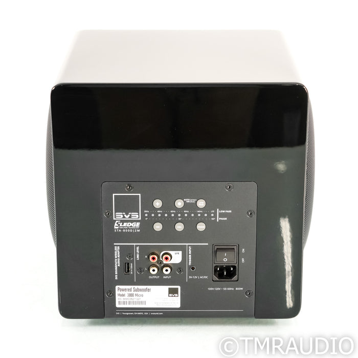 SVS SB-3000 Micro Subwoofer; Piano Gloss Black