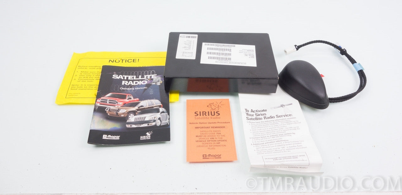 Mopar Sirius Satellite Radio Receiver 82206488AB in Factory Box