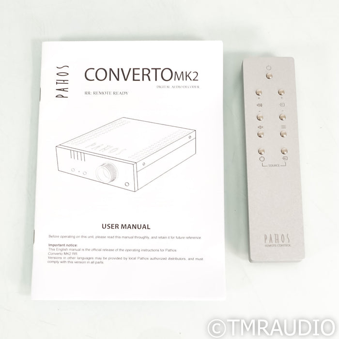 Pathos Converto MK2 DAC; D/A Converter