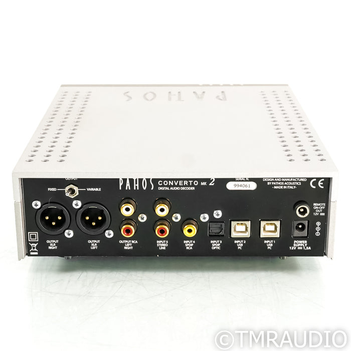 Pathos Converto MK2 DAC; D/A Converter