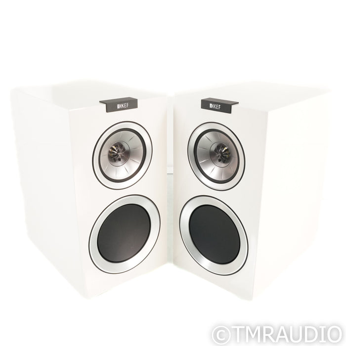 KEF R300 Bookshelf Speakers; White Pair