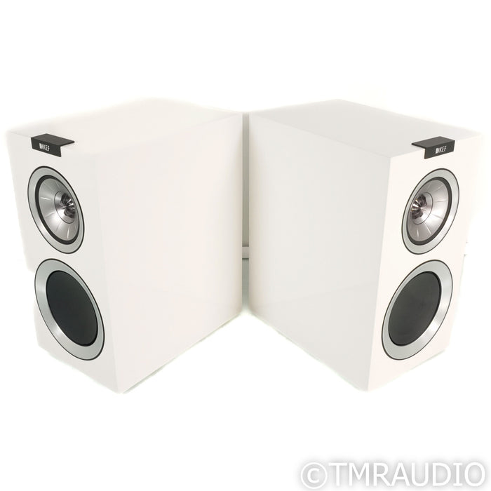 KEF R300 Bookshelf Speakers; White Pair