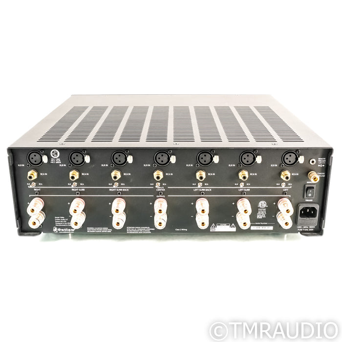 Outlaw Audio 7000x Seven Channel Power Amplifier
