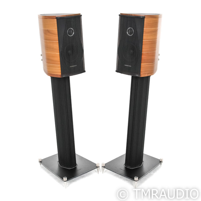 Sonus Faber Olympica I Bookshelf Speakers; Walnut Pair with Stands
