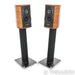 Sonus Faber Olympica I Bookshelf Speakers; Walnut Pair with Stands