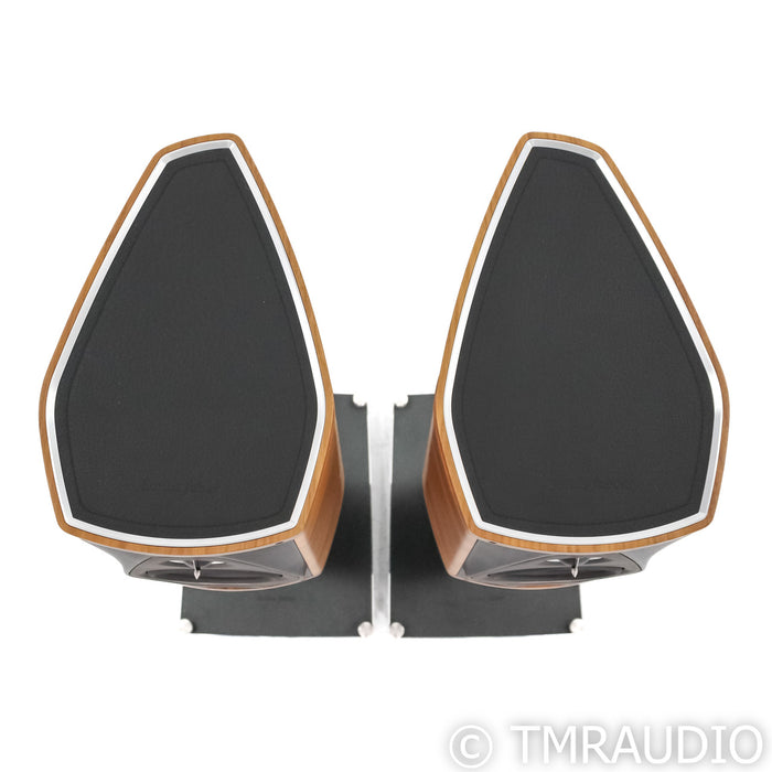 Sonus Faber Olympica I Bookshelf Speakers; Walnut Pair with Stands