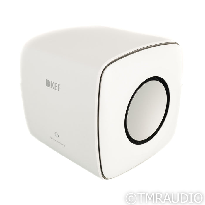 KEF KC62 6.5" Powered Subwoofer; Mineral White