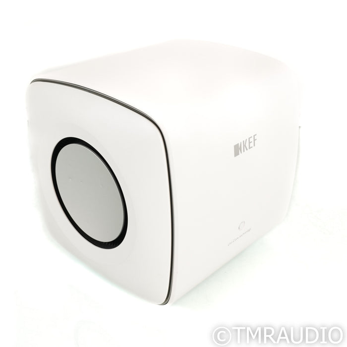 KEF KC62 6.5" Powered Subwoofer; Mineral White