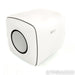 KEF KC62 6.5" Powered Subwoofer; Mineral White