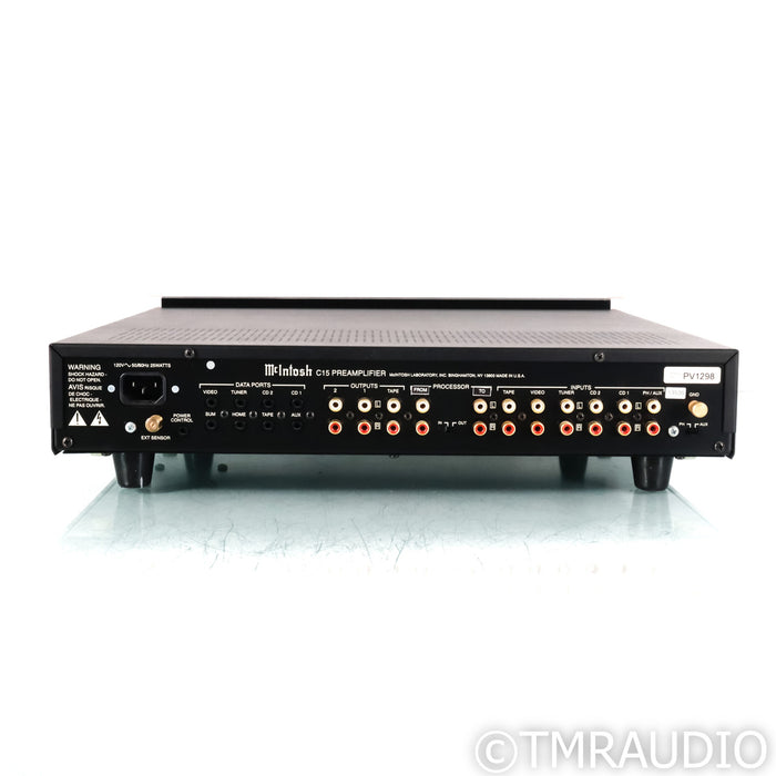 McIntosh C15 Stereo Preamplifier; MM Phono