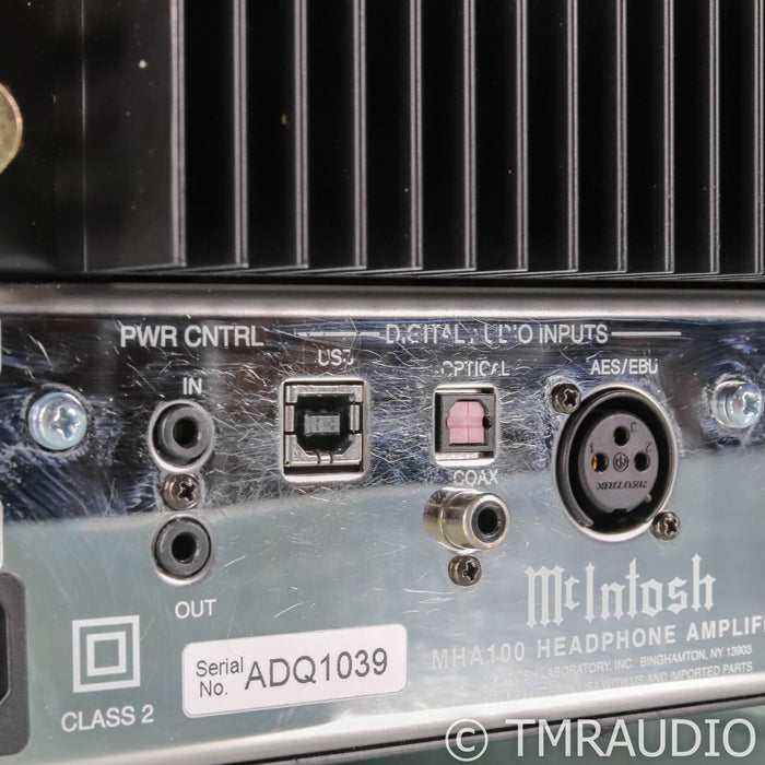 McIntosh MHA100 DAC & Headphone Amplifier