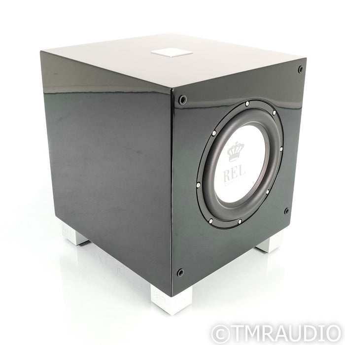 REL Acoustics T/7i 8" Powered Subwoofer; Gloss Black