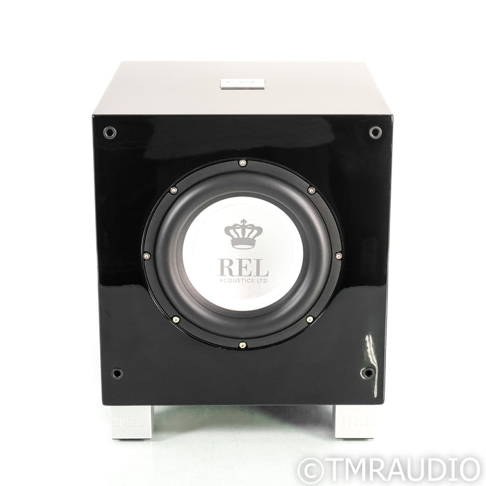 REL Acoustics T/7i 8" Powered Subwoofer; Gloss Black