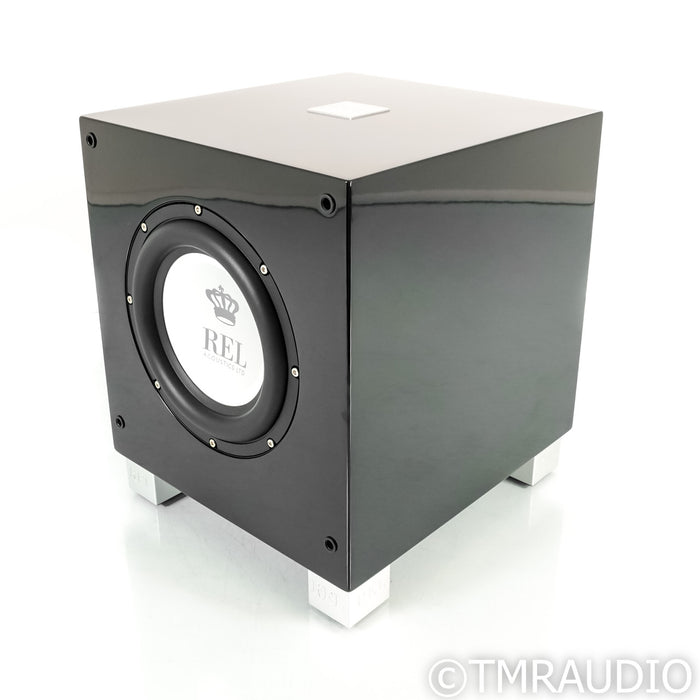 REL Acoustics T/7i 8" Powered Subwoofer; Gloss Black