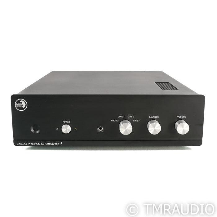 Rogue Audio Sphinx V3 Stereo Tube Hybrid Integrated Amplifier; MM & MC Phono