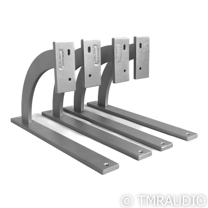 Magnepan Maggie Stands; Silver Pair (Open Box)