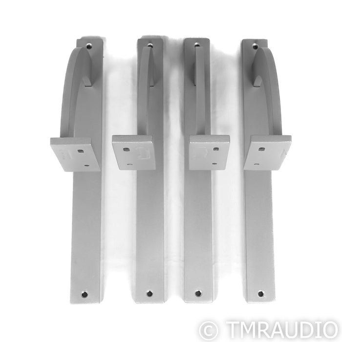 Magnepan Maggie Stands; Silver Pair (Open Box)