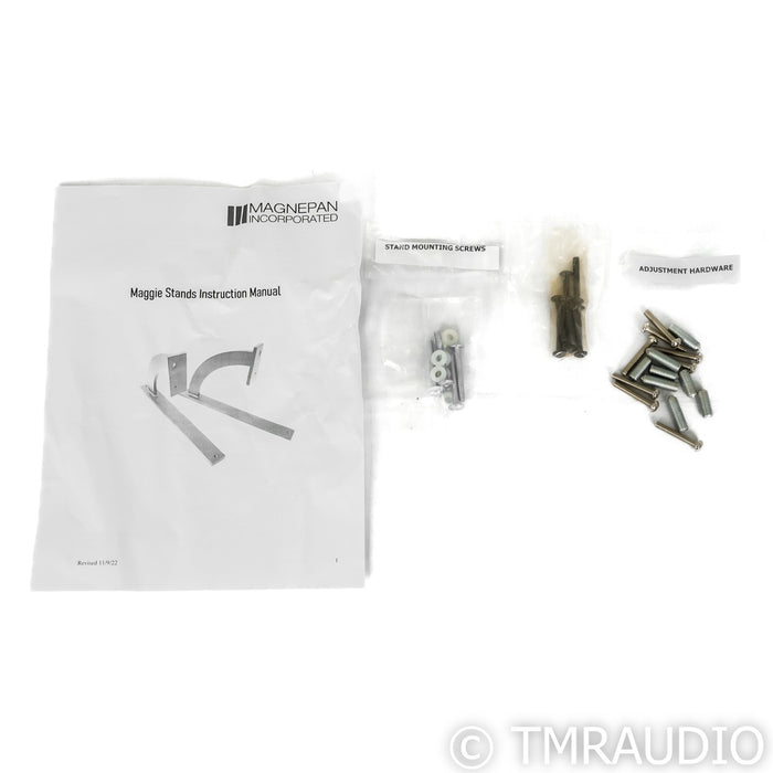 Magnepan Maggie Stands; Silver Pair (Open Box)