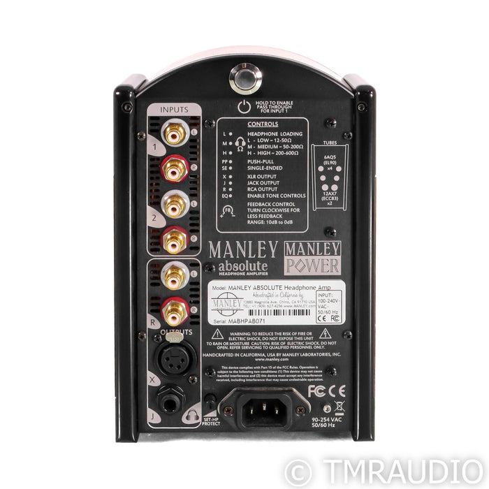 Manley Absolute Tube Headphone Amplifier