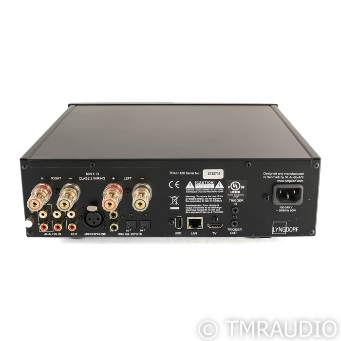 Lyngdorf TDAI-1120 Wireless Streaming Integrated Amplifier; MM Phono