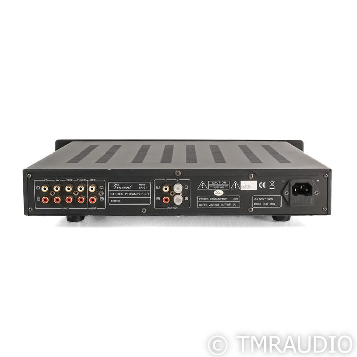 Vincent Audio SA-31 Stereo Tube Hybrid Preamplifier