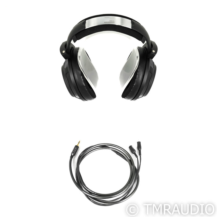 Sennheiser HD 820 Closed Back Headphones; Silver Dragon Cable