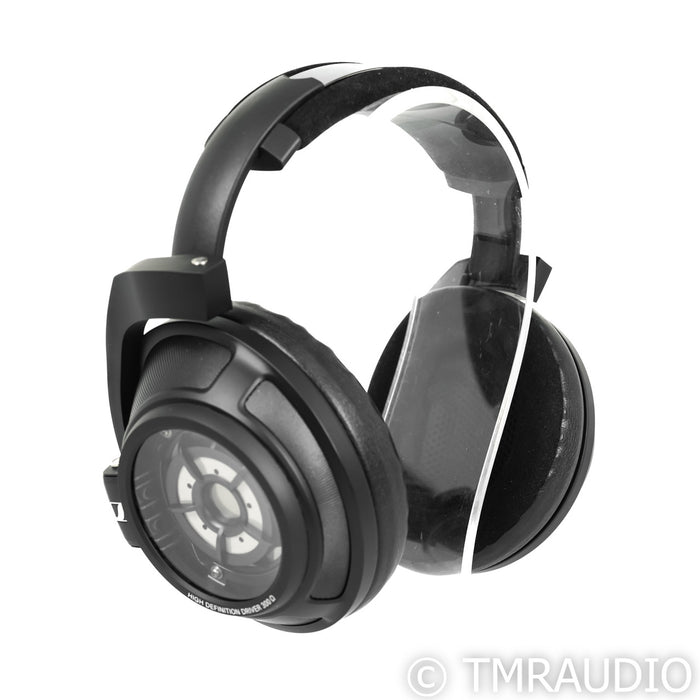 Sennheiser HD 820 Closed Back Headphones; Silver Dragon Cable