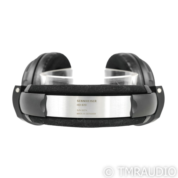 Sennheiser HD 820 Closed Back Headphones; Silver Dragon Cable