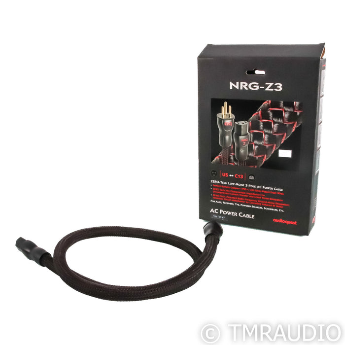 AudioQuest NRG-Z3 Power Cable; 1m AC Cord