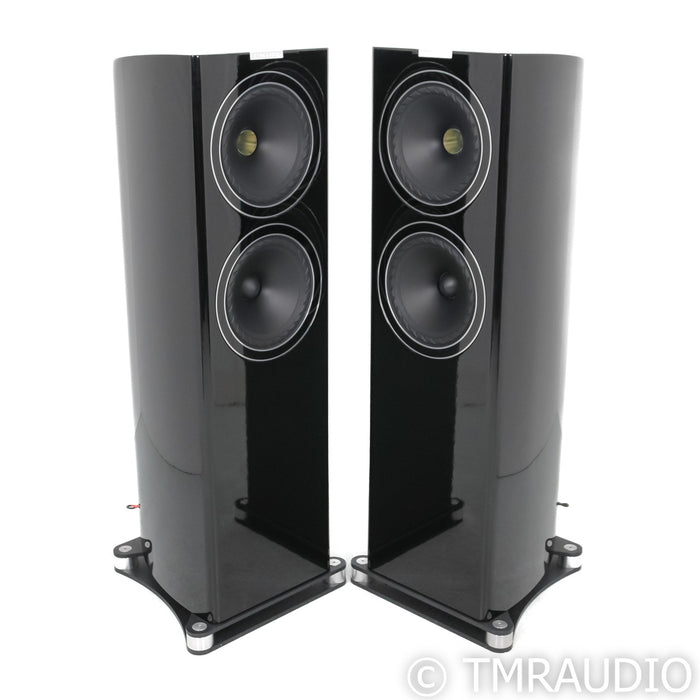 Fyne Audio F703 Floorstanding Speakers; Piano Gloss Black Pair