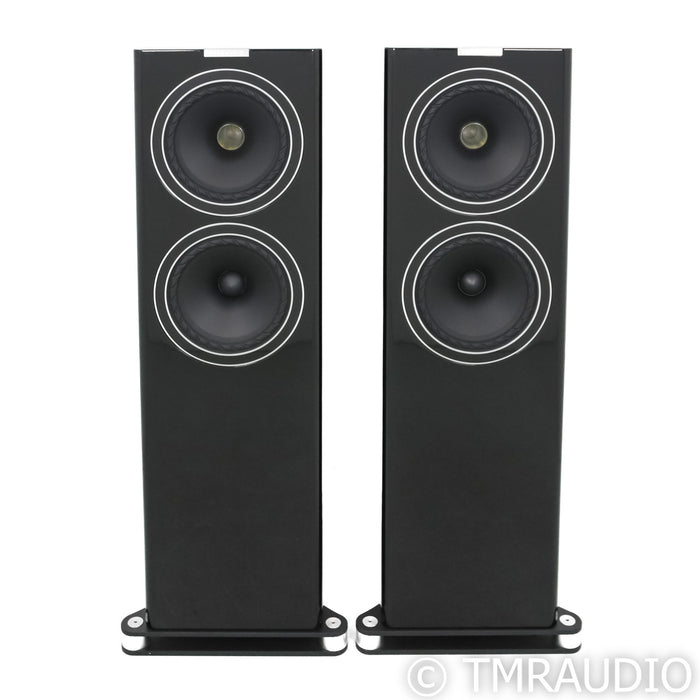 Fyne Audio F703 Floorstanding Speakers; Piano Gloss Black Pair
