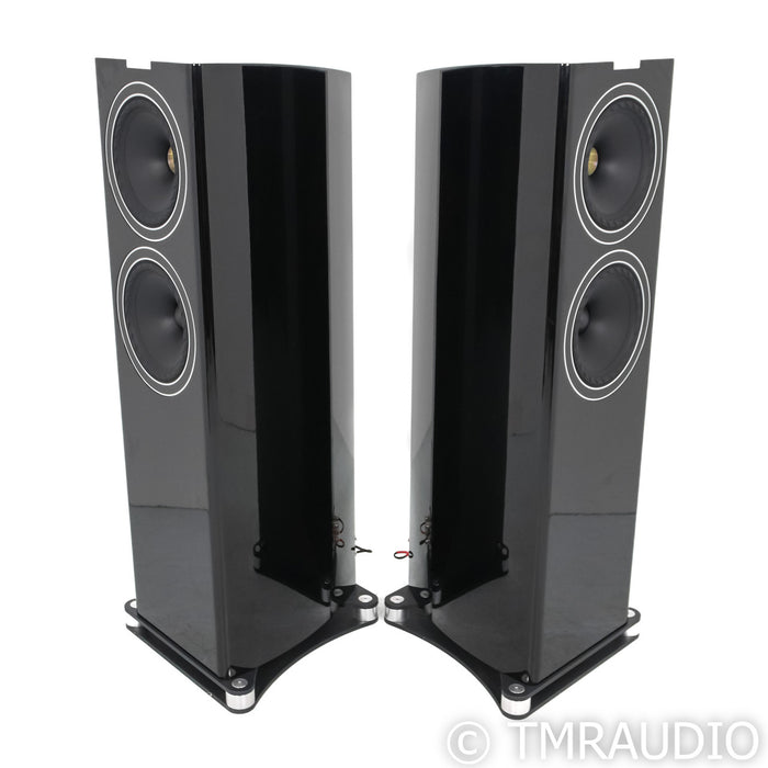 Fyne Audio F703 Floorstanding Speakers; Piano Gloss Black Pair