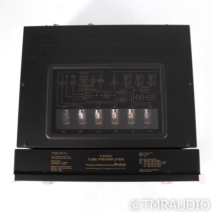 McIntosh C2600 Stereo Tube Preamplifier; MM & MC Phono