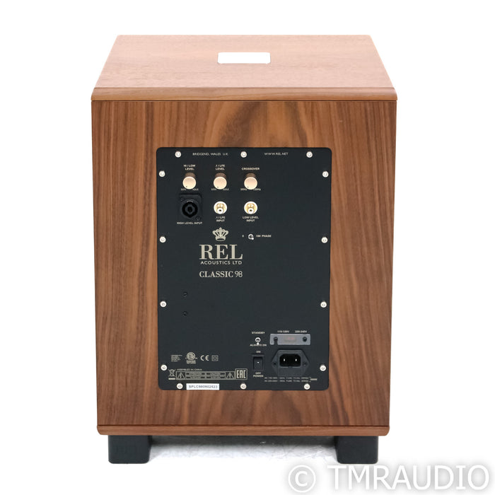 REL Acoustics Classic 98 Subwoofer; Walnut