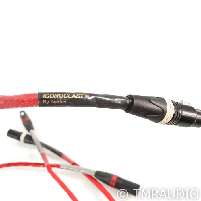 Belden Iconoclast 4x4 XLR Cables; 1.5m Pair Interconnect