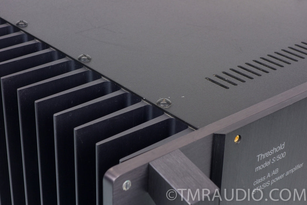 Threshold S/500 Class A/AB Stasis Stereo Power Amplifier - Classic!