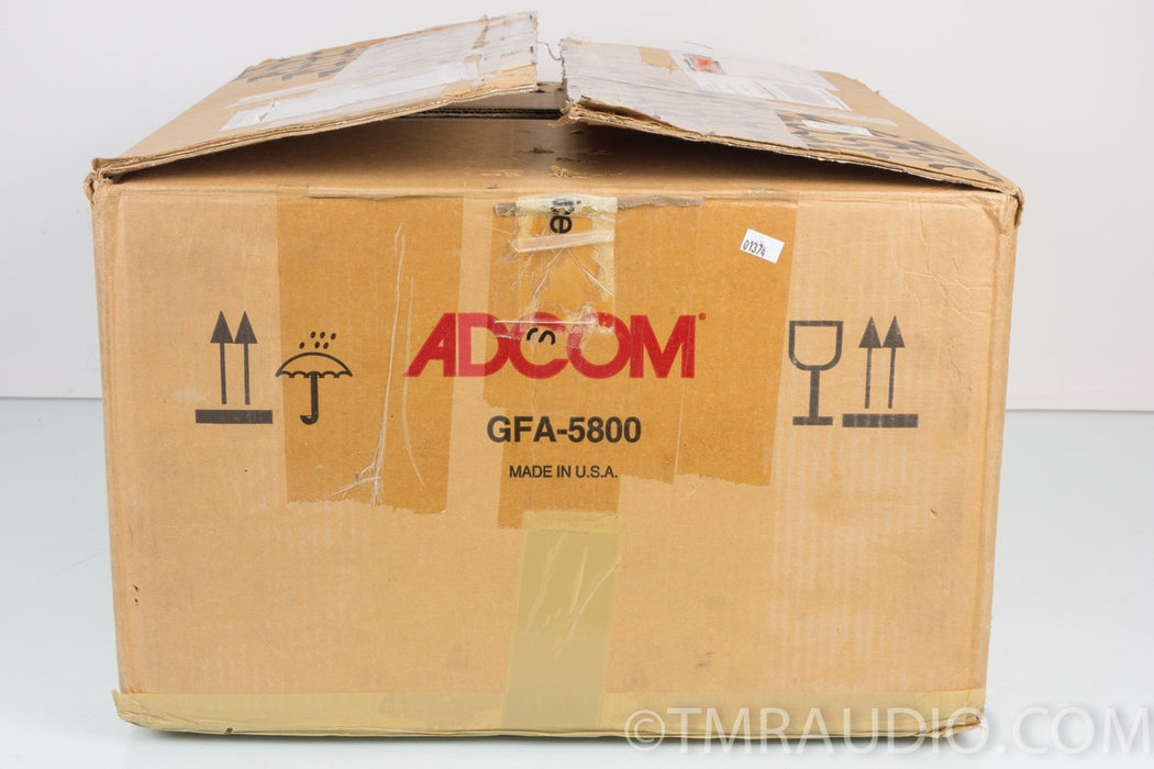 Adcom GFA-5800 Stereo Power Amplifier in Factory Box