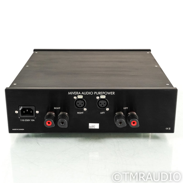 Mivera Audio Purepower SE Stereo Power Amplifier