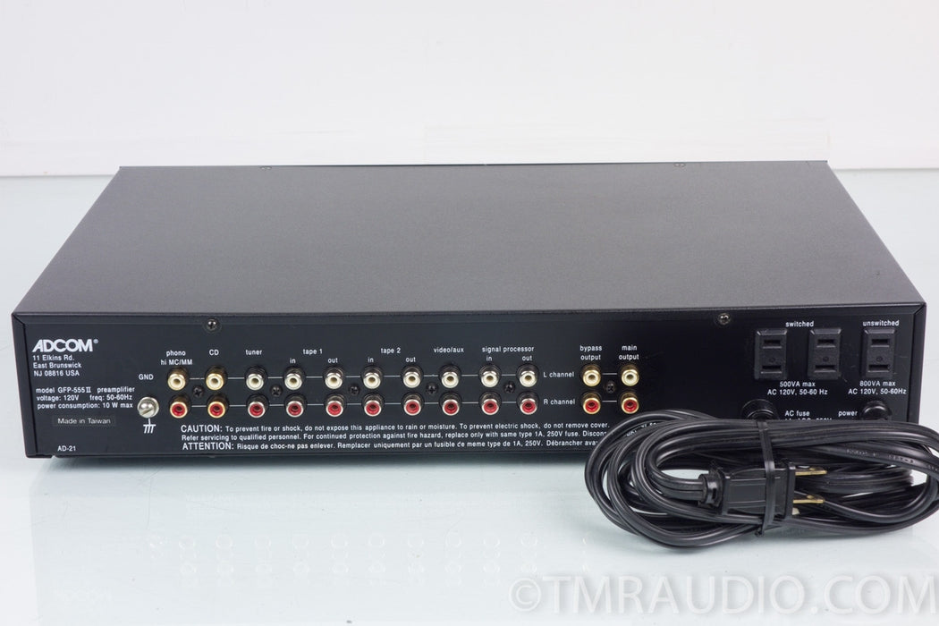 Adcom GFP-555 II Stereo Preamplifier in Factory Box