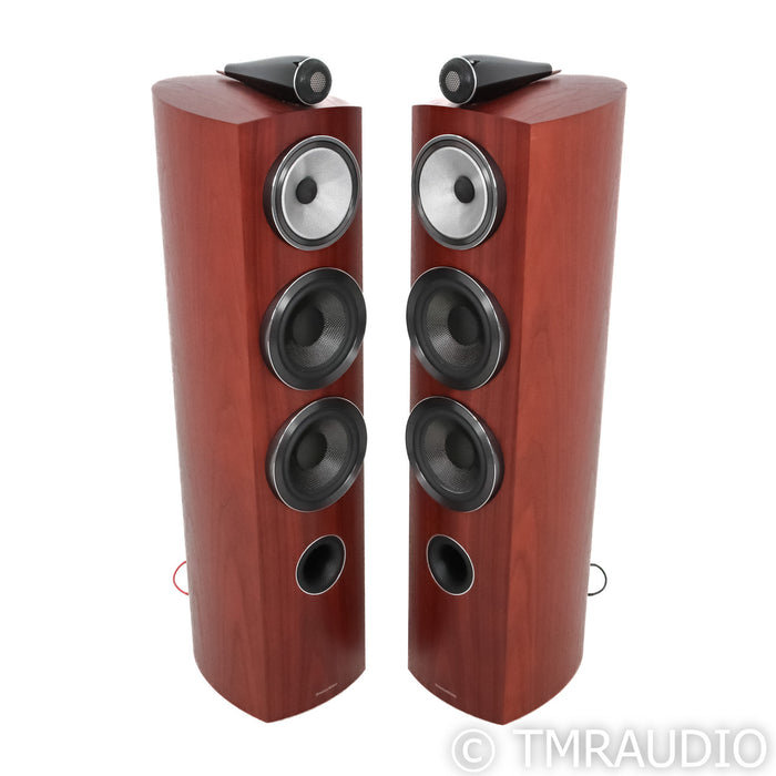Bowers & Wilkins 804 D3 Floorstanding Speakers; Rosenut Pair