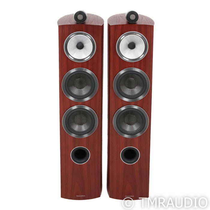 Bowers & Wilkins 804 D3 Floorstanding Speakers; Rosenut Pair