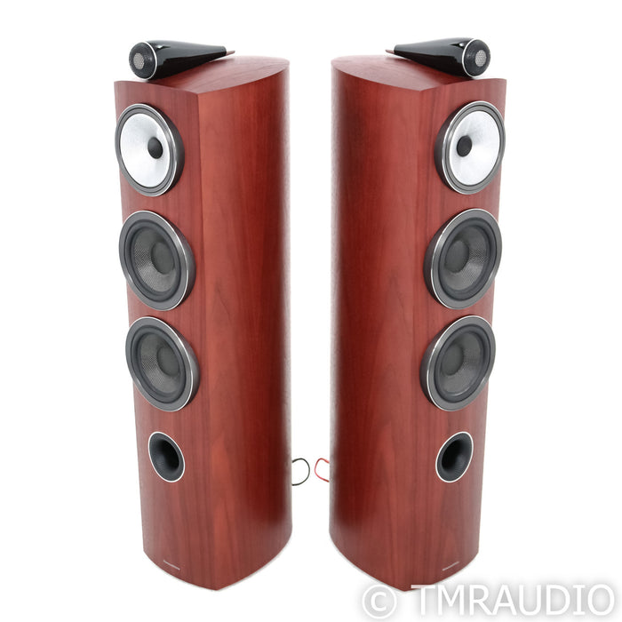Bowers & Wilkins 804 D3 Floorstanding Speakers; Rosenut Pair