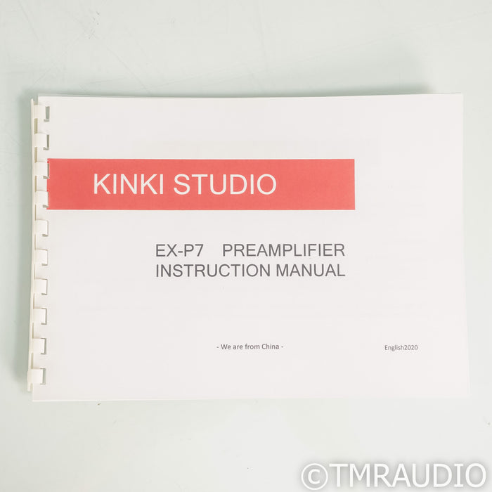 Kinki Studio EX-P7 Stereo Preamplifier