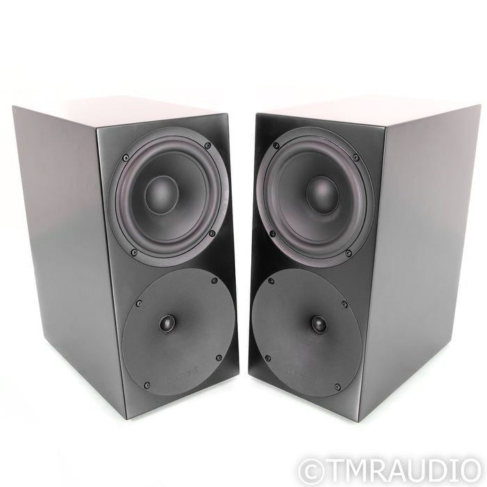 Buchardt Audio S400 MKII Bookshelf Speakers; Black Pair (No Top Grills)