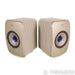 KEF LSX II Bookshelf Speakers; Soundwave Fabric Pair