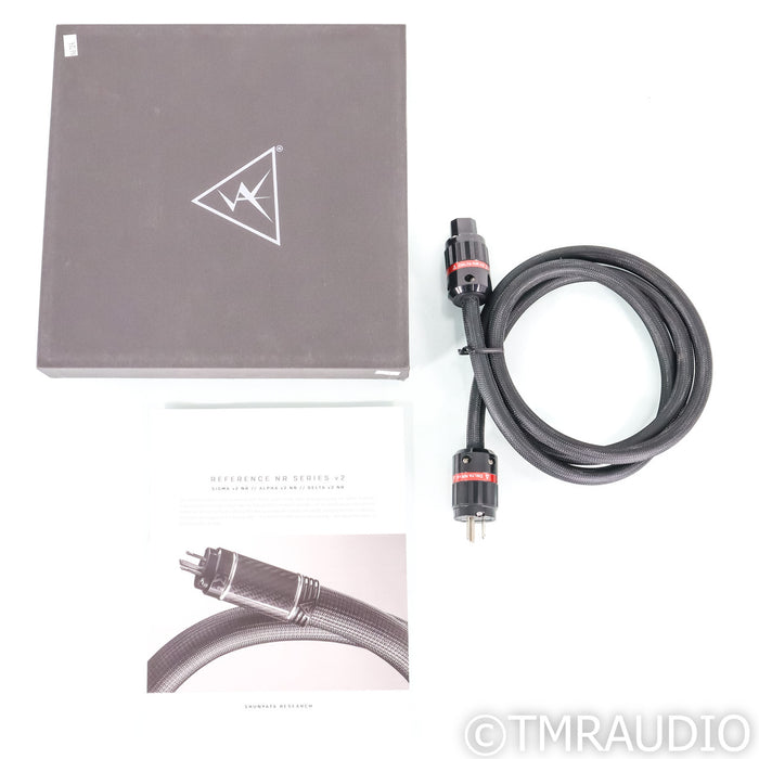 Shunyata Research Delta NR v2 Power Cable; 1.75m AC Cord