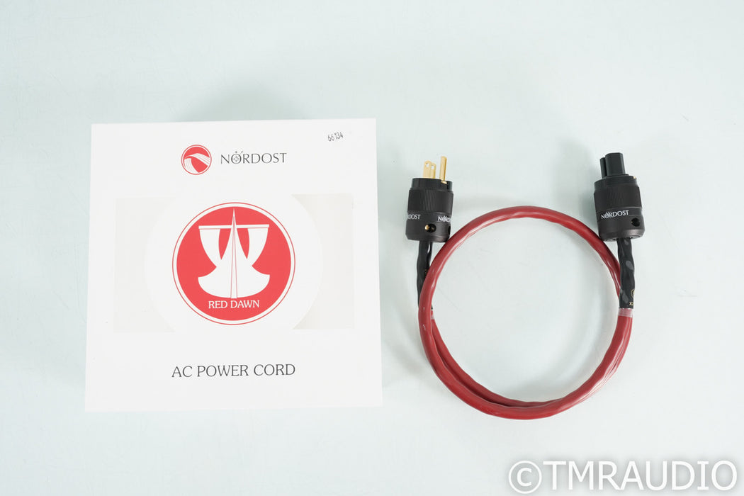 Nordost Leif Red Dawn Power Cable; 1m AC Cord