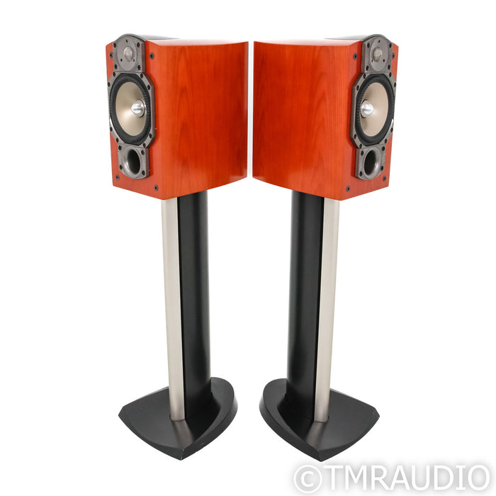 Paradigm Signature S2 Bookshelf Speakers; Cherry Pair with Stands