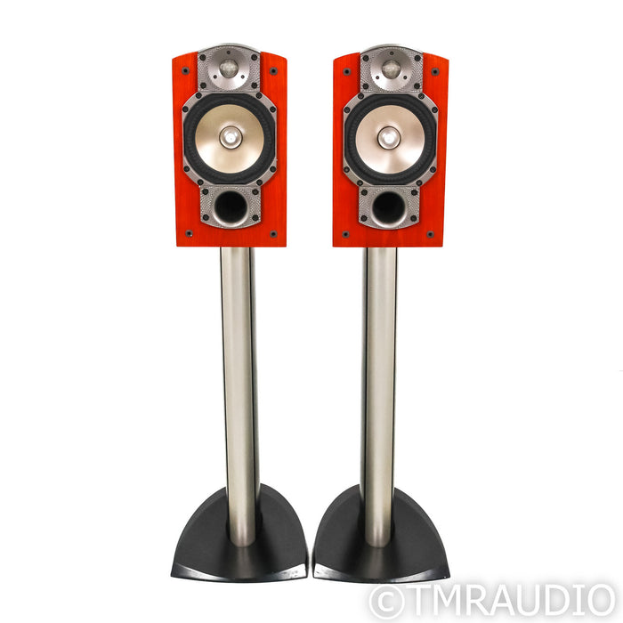 Paradigm Signature S2 Bookshelf Speakers; Cherry Pair with Stands
