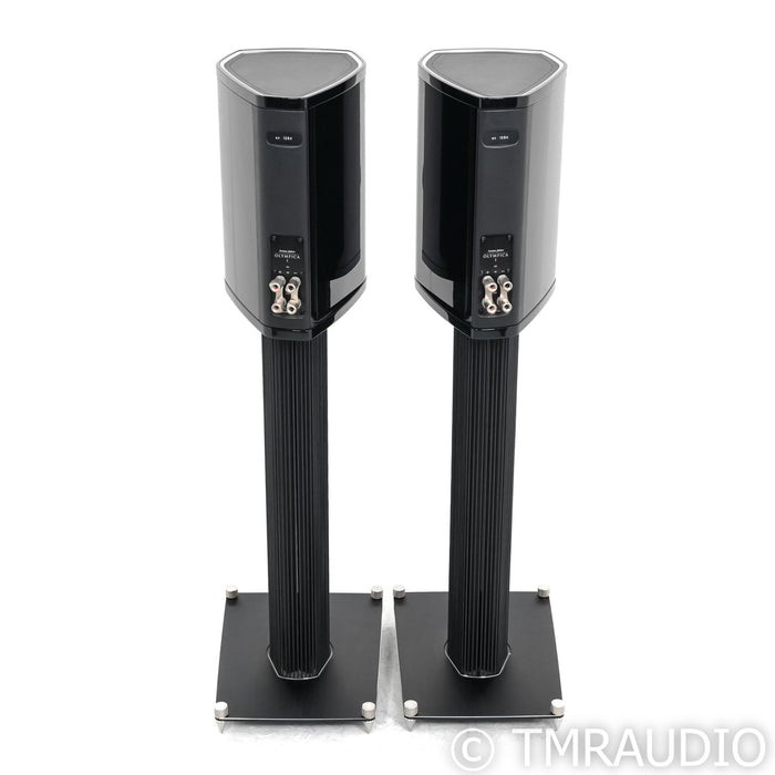 Sonus Faber Olympica I Bookshelf Speakers; Black Pair with Stands